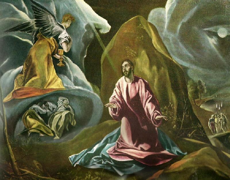 El Greco christ on the mount of olives